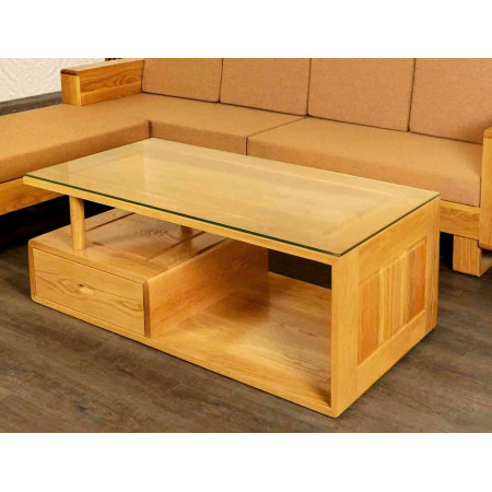 Casa 07 : Bàn Sofa , Bàn Coffee + Mặt Bàn Kính - 120cm 